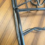 Art Deco wrought iron magazine rack circa 1940