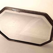Art Deco Beveled Mirror 58.8 x 41.2 cm