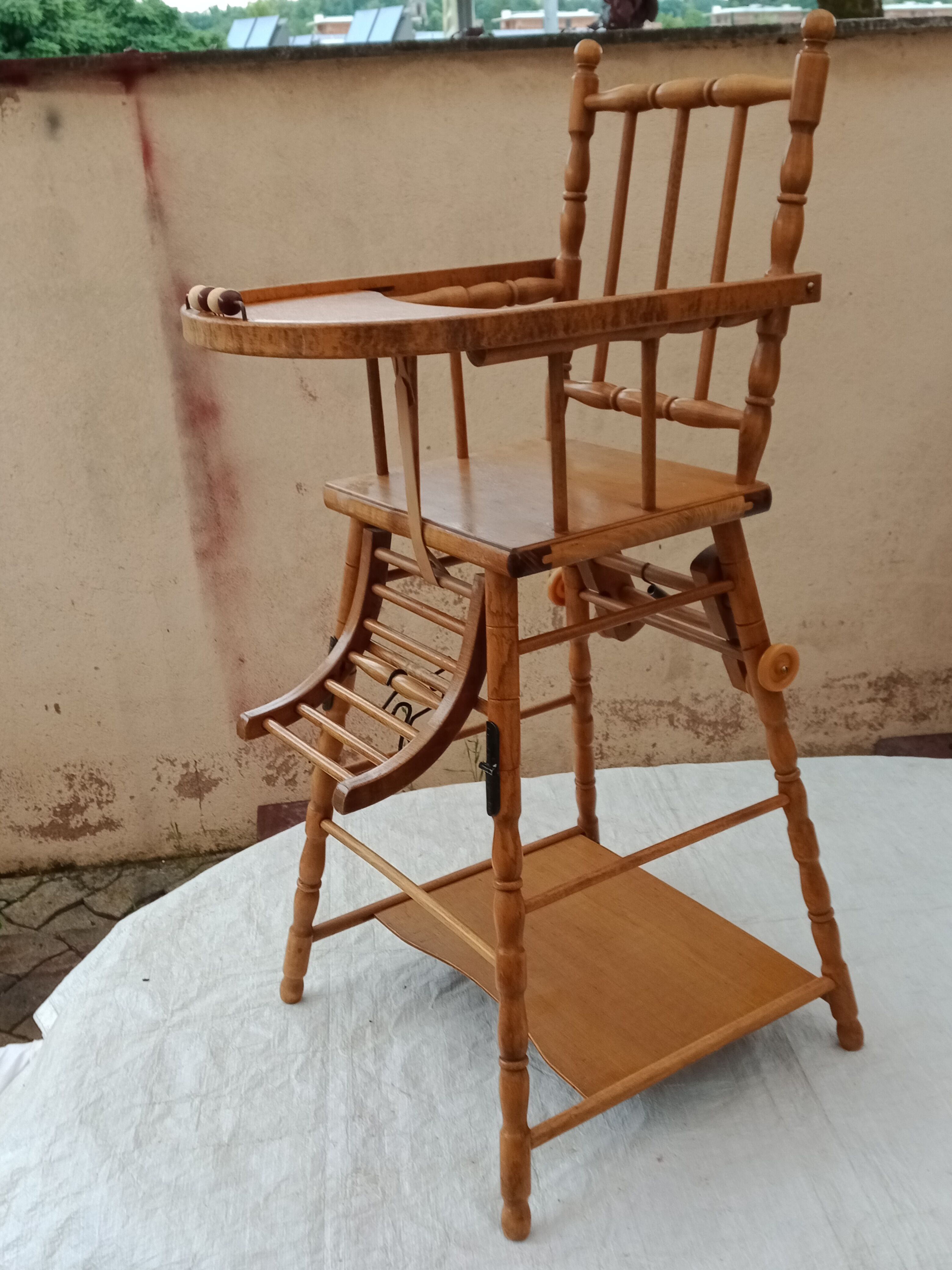 Vintage baby high chair