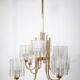 Lustre en Verre Cristal de Peill & Putzler, 1970s