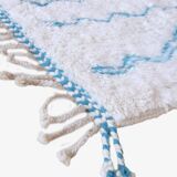 Blue Berber Rug - 280 x 214 cm