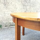 Extendable round table 120 to 170 cm