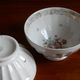 2 French JW porcelain milk coffee bowls