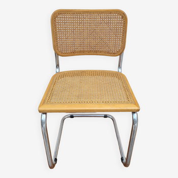 Chair by Marcel Breuer model B32 in original canning