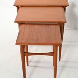 Scandinavian nesting tables from the 1950s–60s