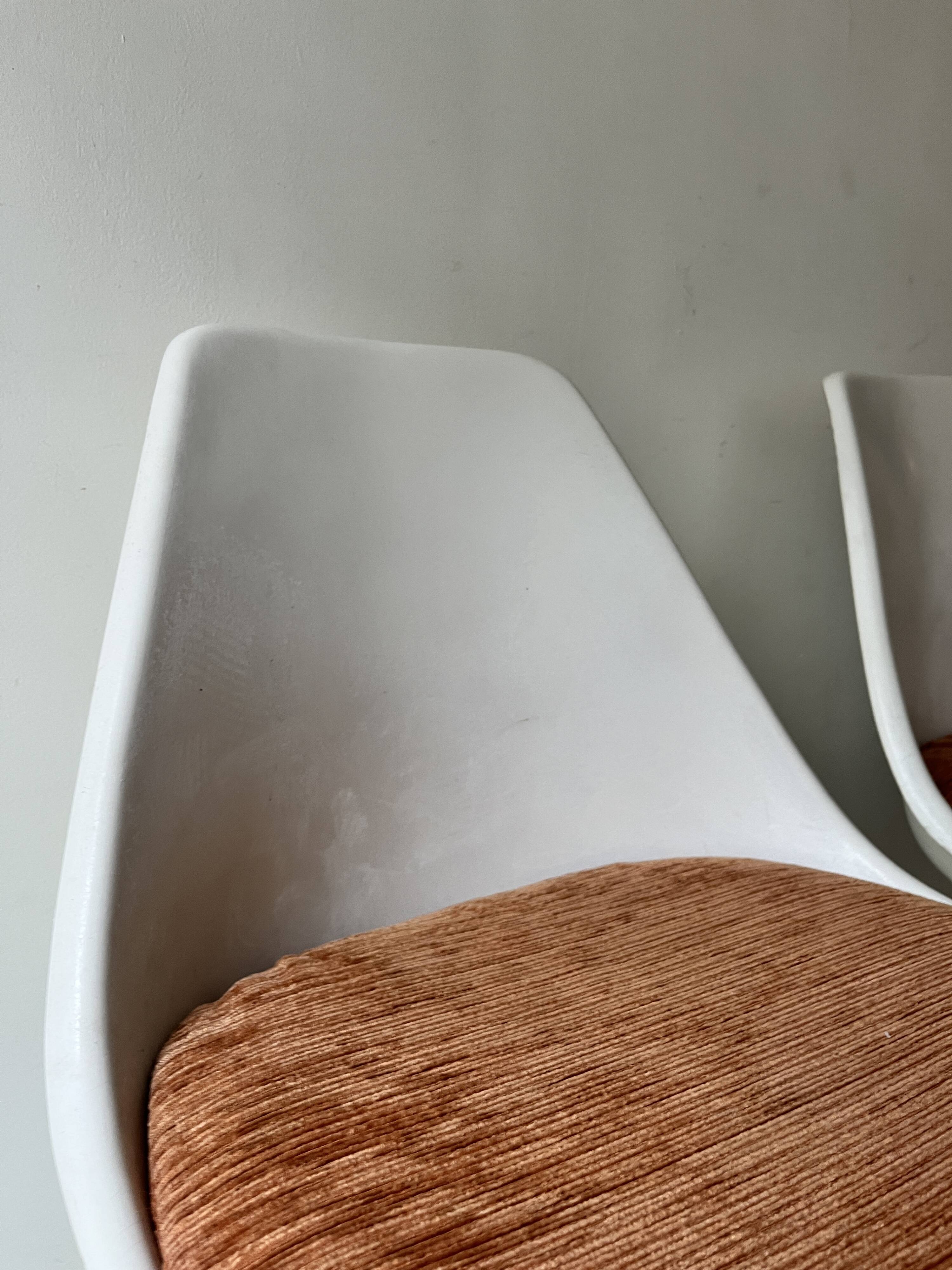 Set de 3 chaises tulipe par Maurice Burke pour Arkana, design 1970