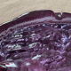 Empty vintage pocket in molded hand uralin