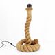 Rope lamp, work in the style of Audoux & Minet, circa 1970-1980
