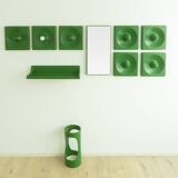 Quadro coat rack set by Jürgen Lange for Schönbuch, 1970s