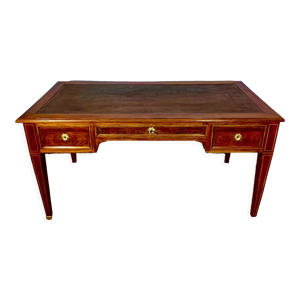 Bureau Style Louis XVI , marqueterie