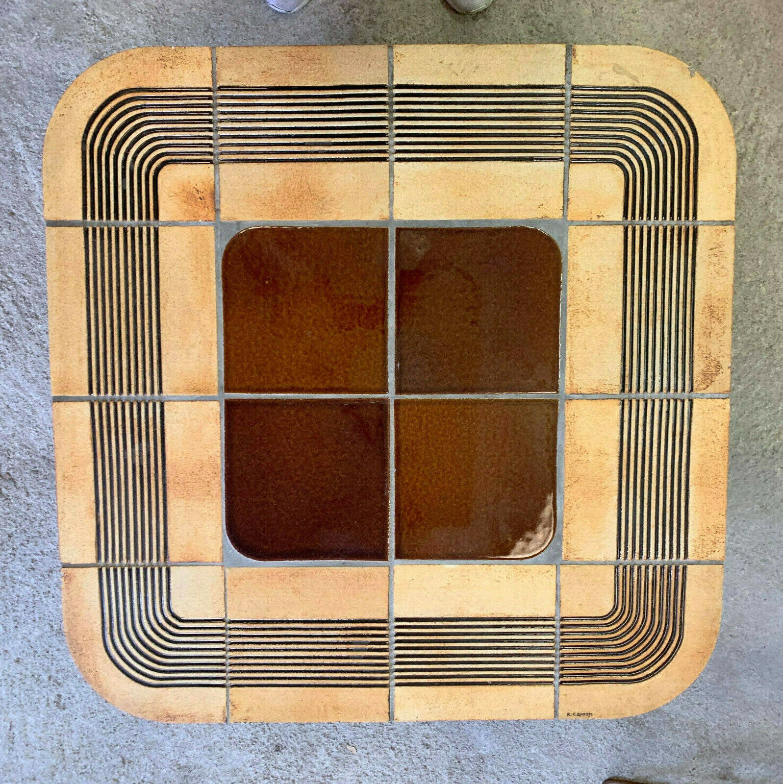 Coffee Table model Mambo around 1975, Roger Capron