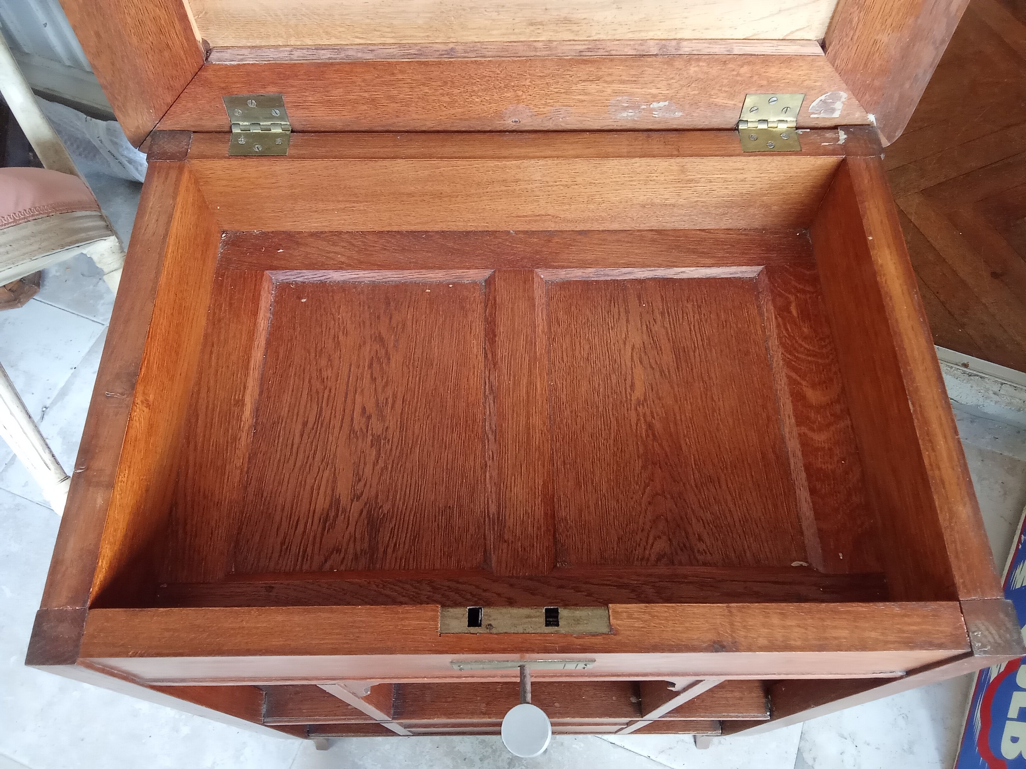 Vintage storage cabinet Art Deco