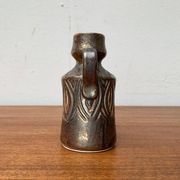 Carafe vase from Lovemose Danish Pottery Studio, mid-century Denmark, 1960s.