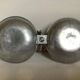 Hammered aluminium serving platter buenilum