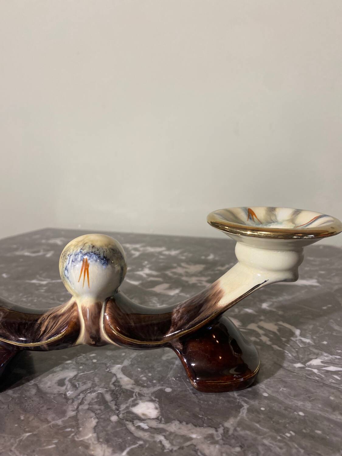 Ceramic candlestick