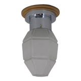 Art nouveau flush mount 1910s restored