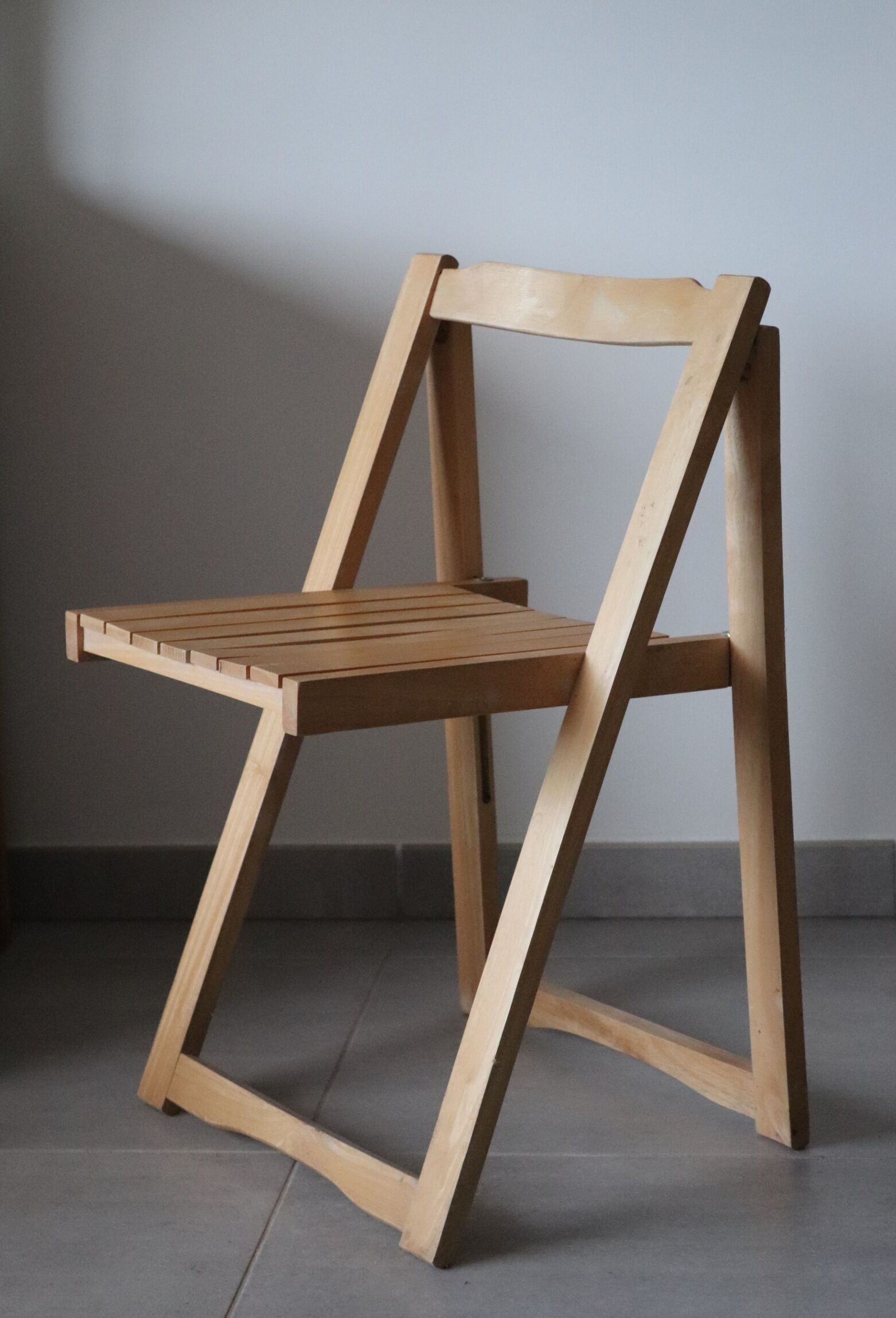 Pair of folding chair 60s