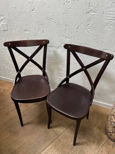 Set of 2 bistro chairs
