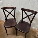 Set of 2 bistro chairs