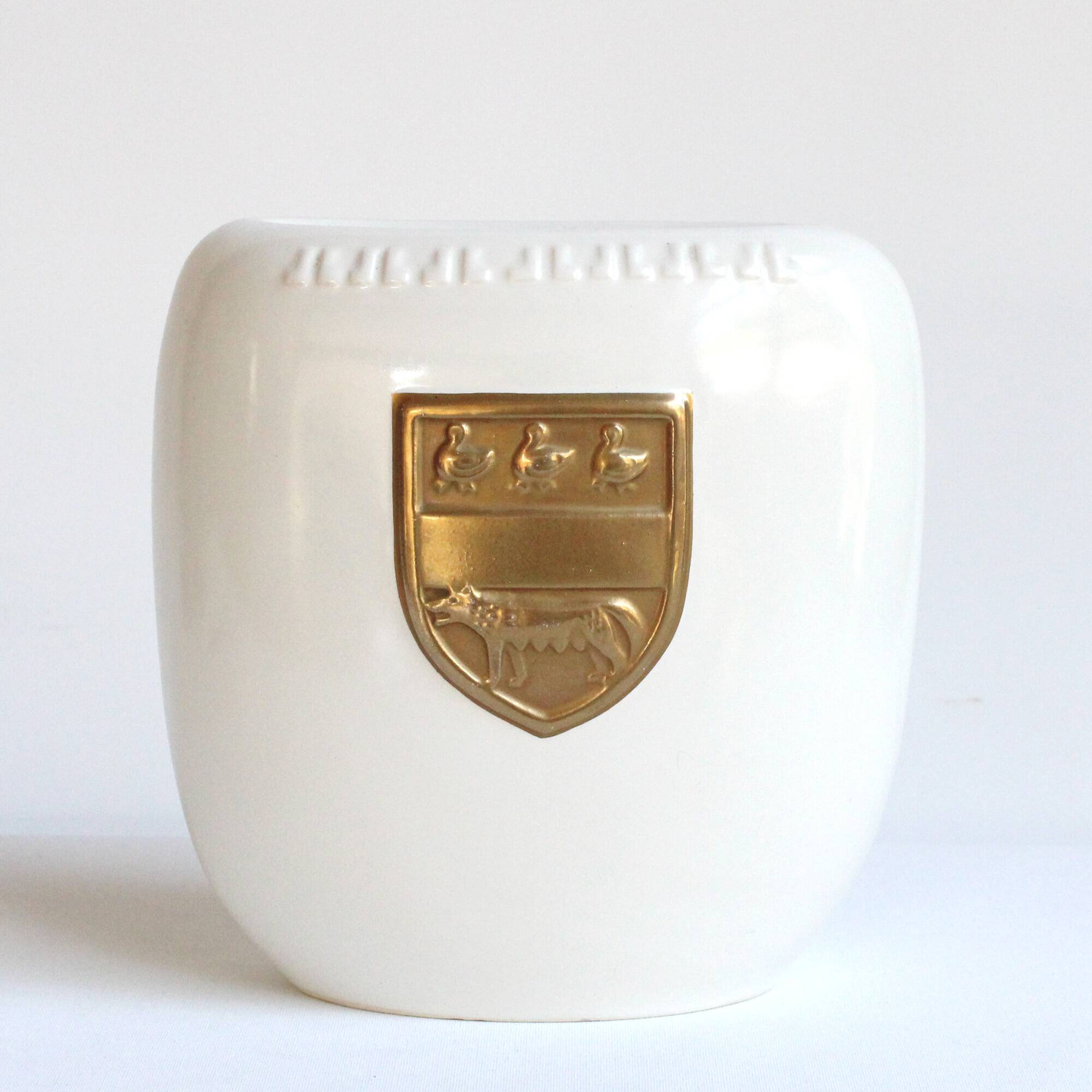 Vintage La Louvière vase - E. D'Hossche circa 1965