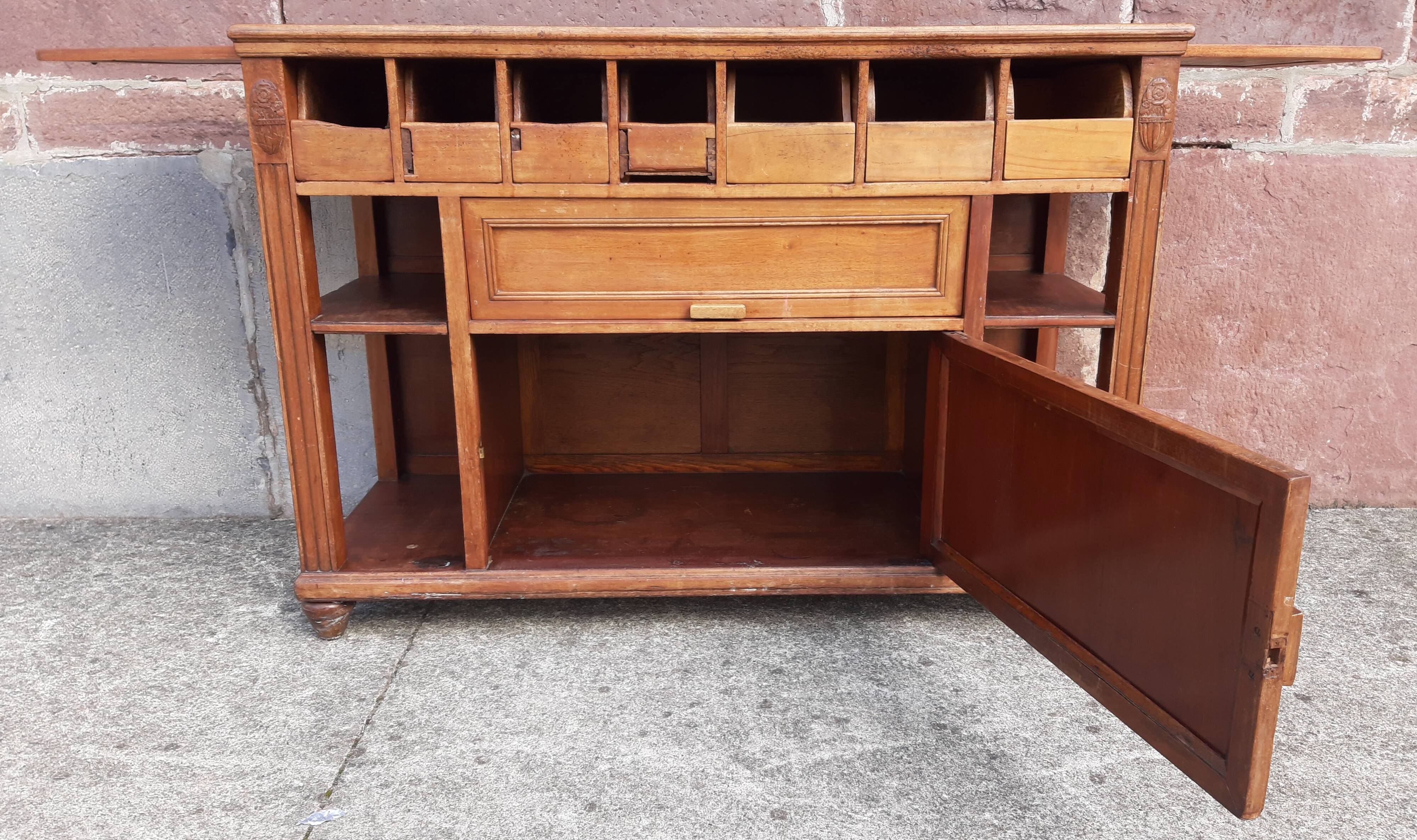 1950s restaurant serving trolley (serving console or coffee cabinet)