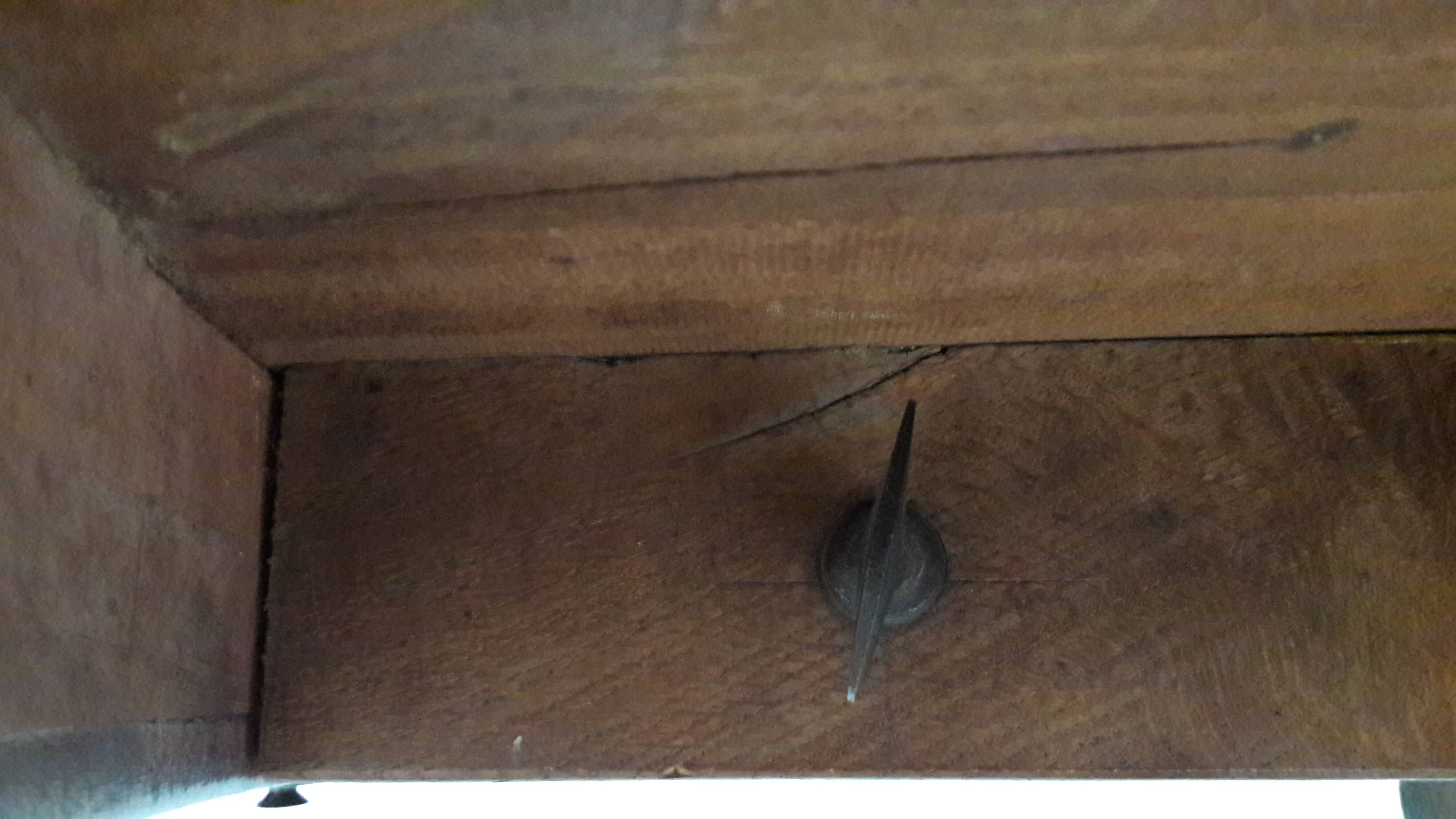 Large cherry wood dining table