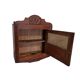 Armoire murale Art déco en bois, France années 1920-30