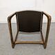 Série de 4 chaises traineau Baumann des années 60/70