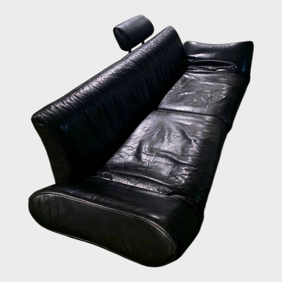 Iconic Sede DS-140 Sofa (Black) – Circa 1980