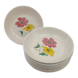 8 hollow plates old caps