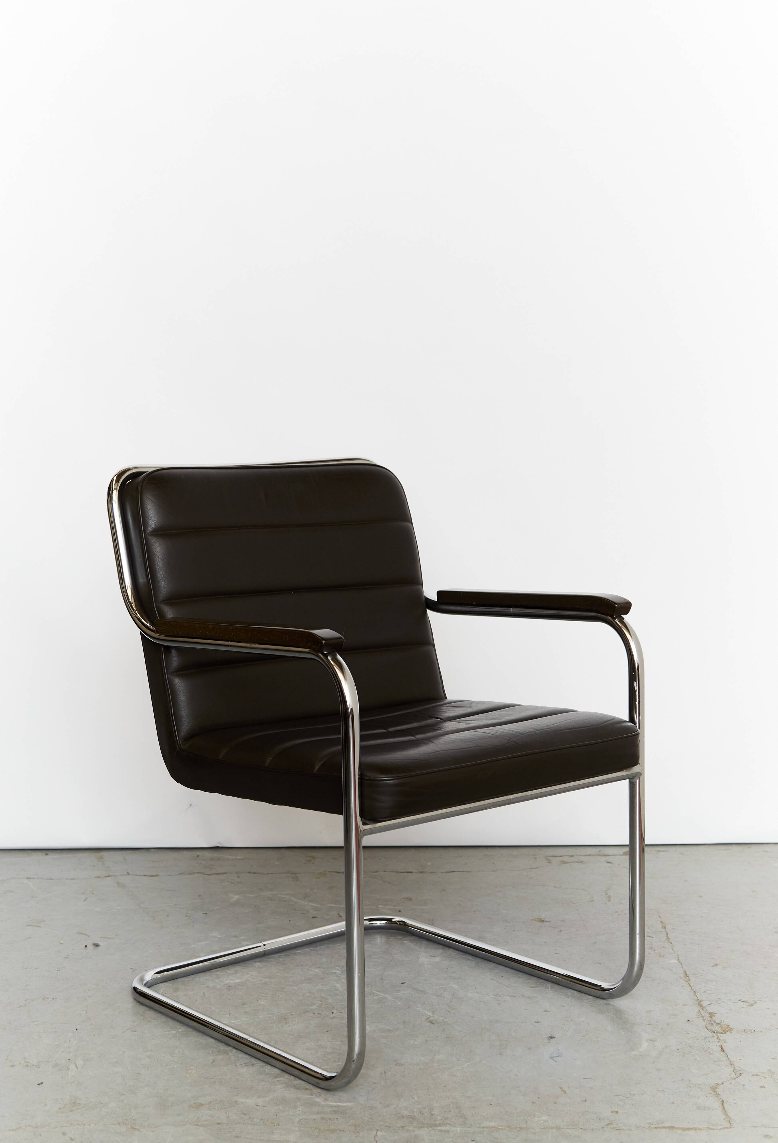 Pair Rudolf Glatzel Cantilever S46 F for Thonet