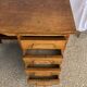 Children's desk 50s in oak and beech