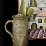 Pyrite stoneware pitcher