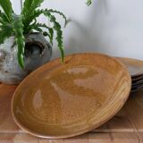 Lot of 6 plates "handmade" in Niderviller earthenware