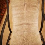 Chaise longue en fer forgé
