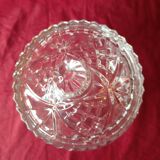Bonbonniere en verre a relief