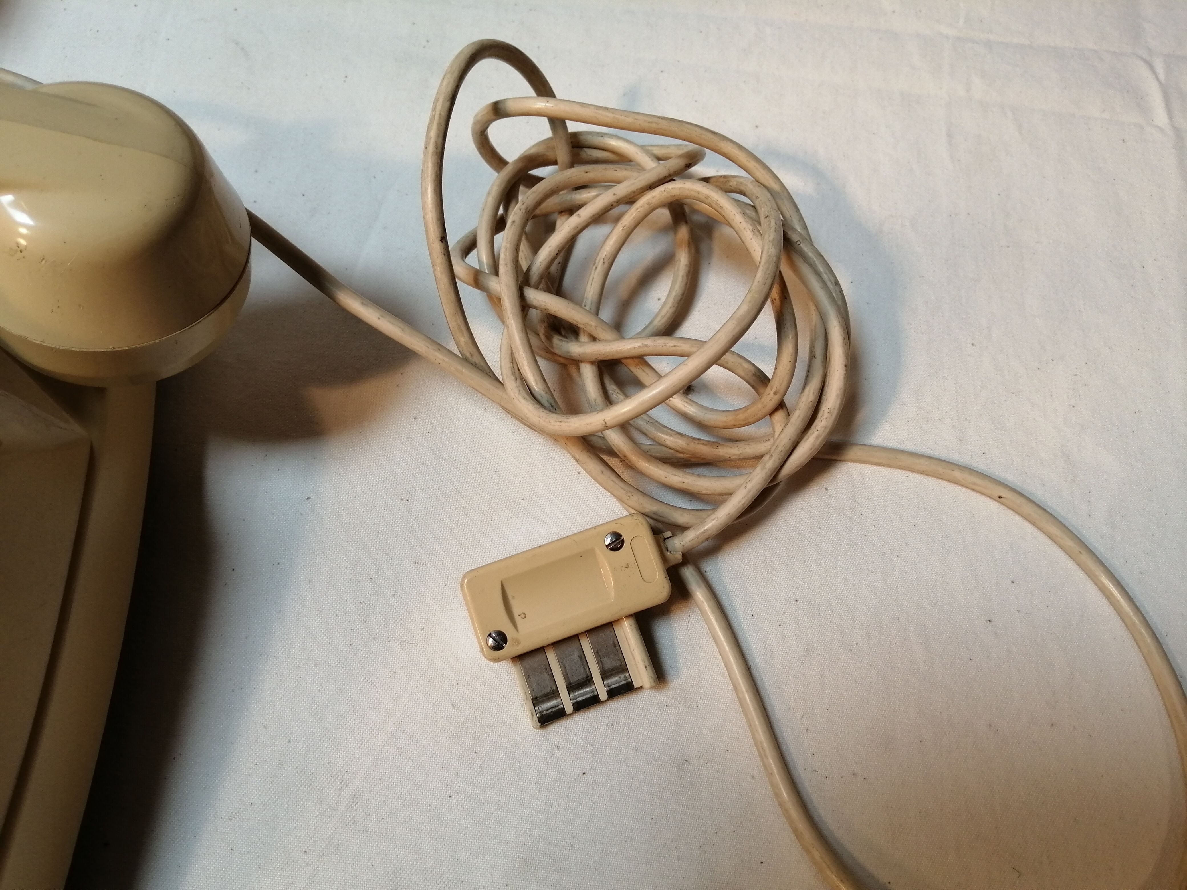 Bakelite socotel dial phone - vintage