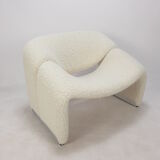 Set of 2 F598 Groovy amchairs by Pierre Paulin for Artifort, 1980s