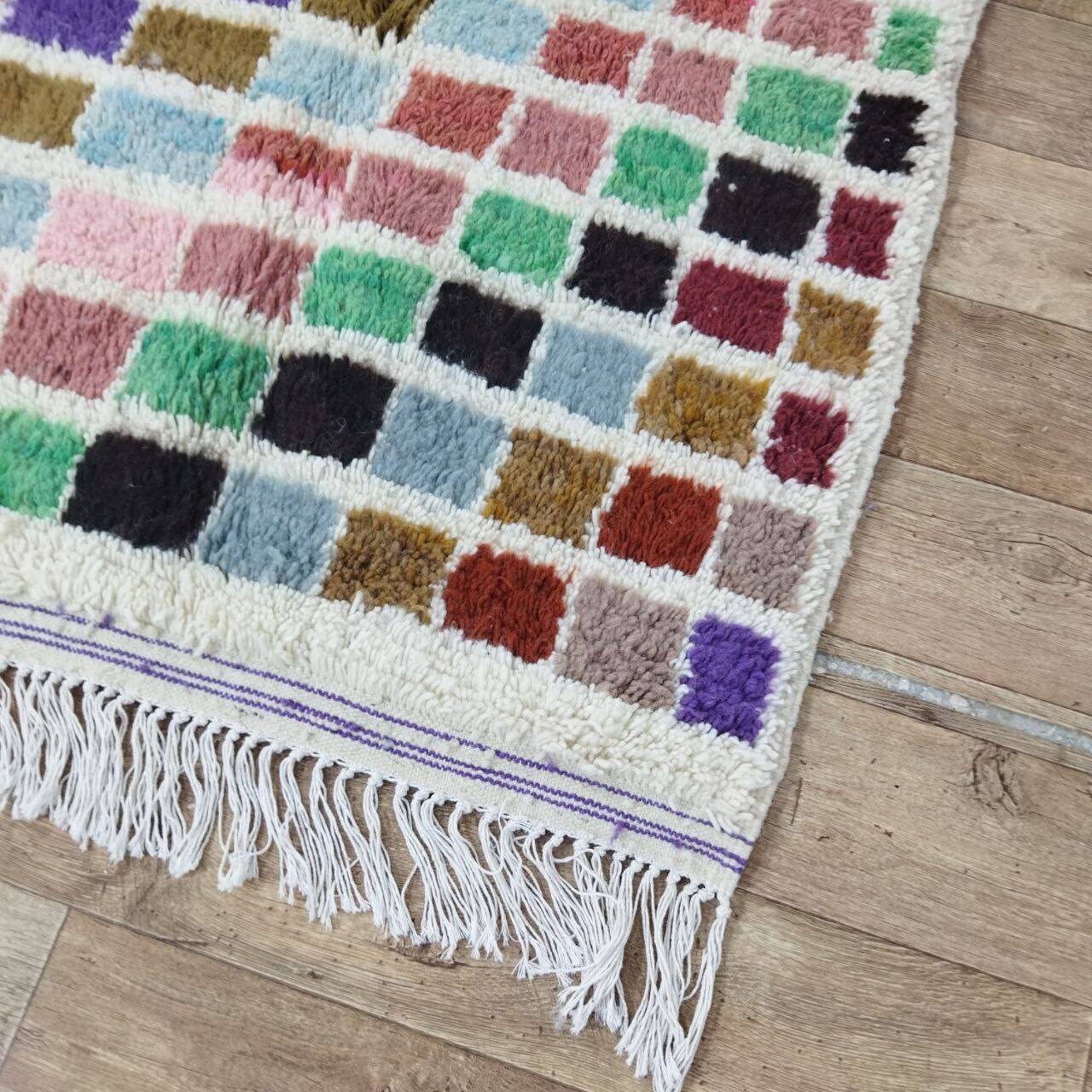 Handcrafted Moroccan Berber Rug 152 X 110 CM