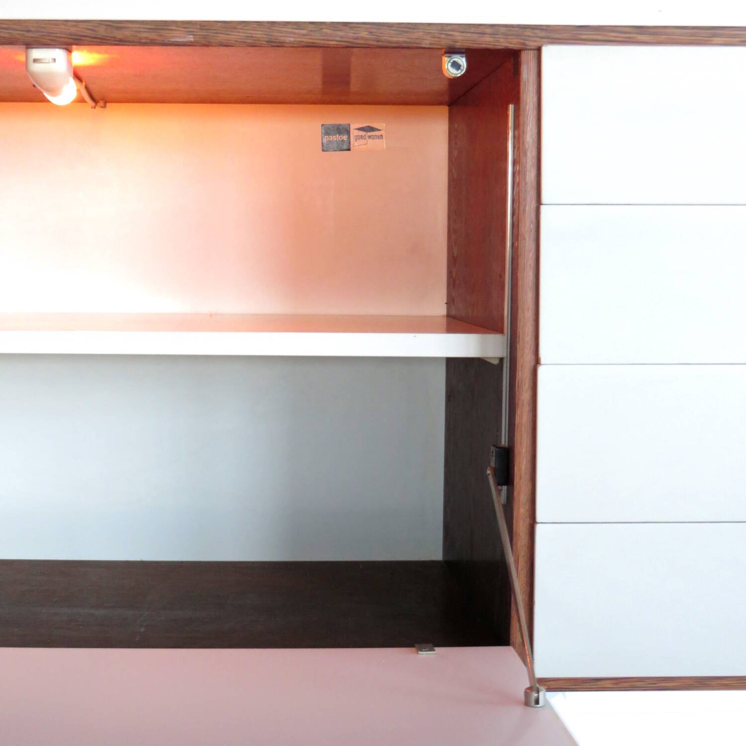 Vintage mid century modern design wall unit system by Cees Braakman for Pastoe, 1960s