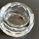 Vintage Multifaceted Crystal Ashtray