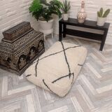 Handmade Berber armchair in wool