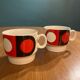 Duo of Italy porcelain cups