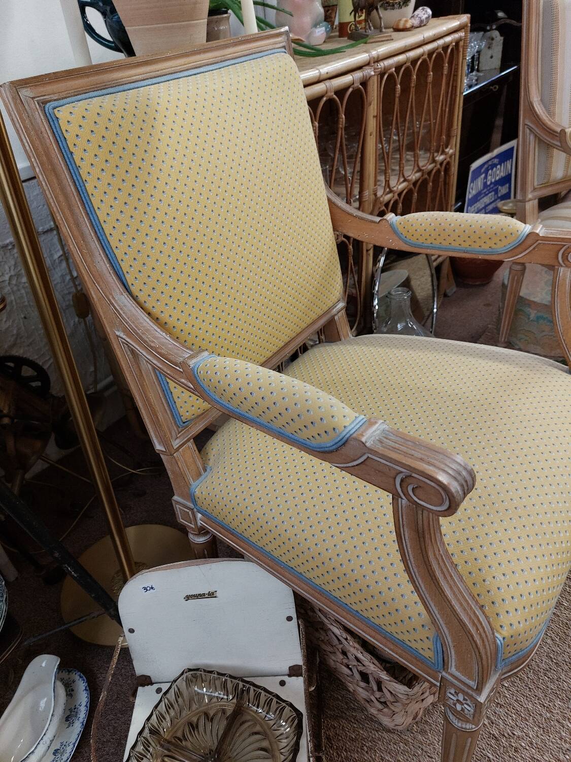 Louis XV style armchair
