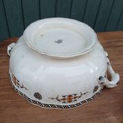 Large antique soup tureen Gien