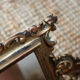 Ancient mirror of the 20th Italy 19x25cm