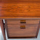 Executive Desk with Sideboard in Rosewood by Arne Vodder for Sibast Møbelfabrik, Denmark, 1950s