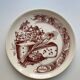 Vintage Cheese Plate Gien - Model "Les Fromages" - Craquelé Earthenware