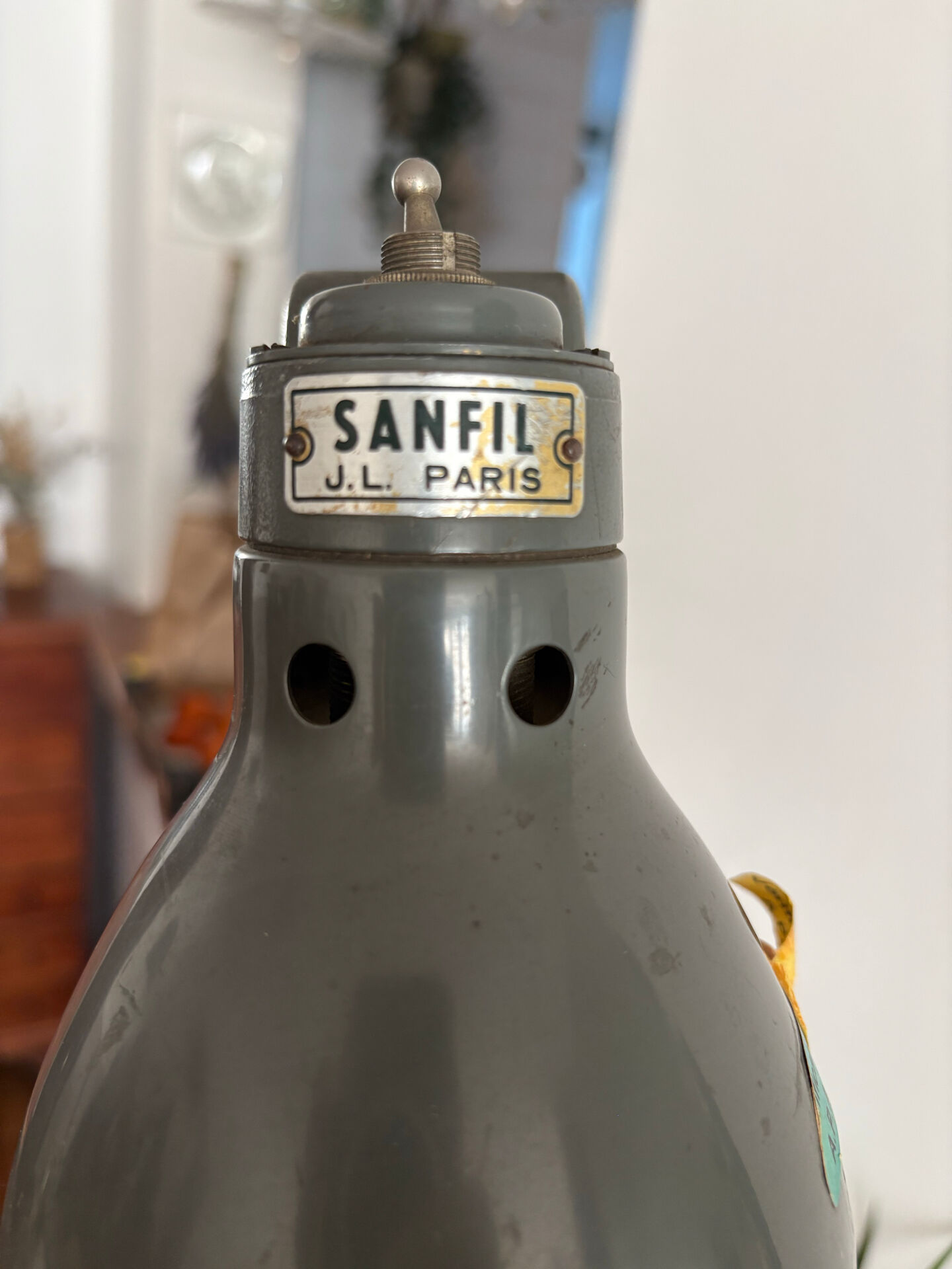 Industrial lamp architect workshop SANFIL Paris 1950