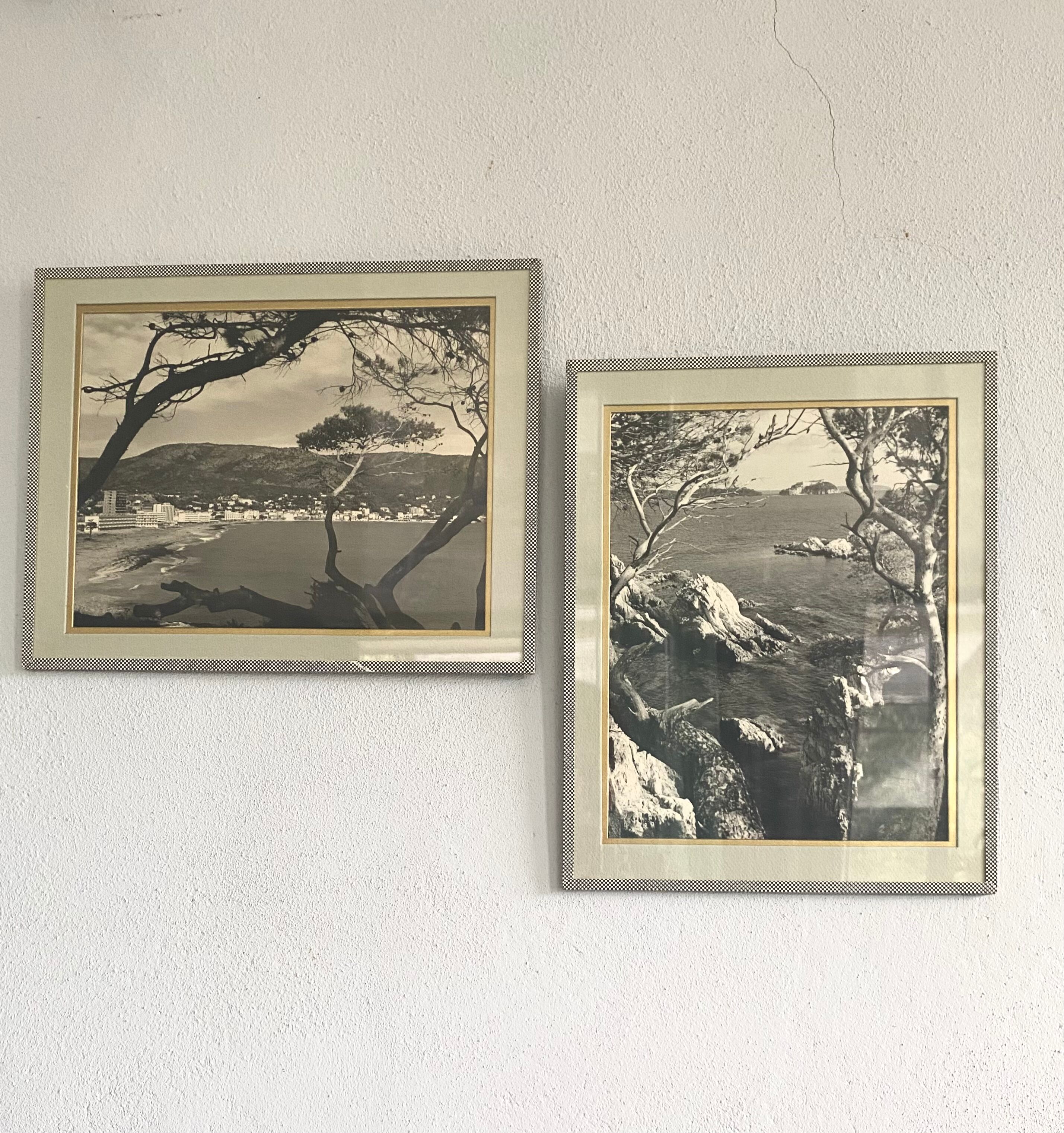Photo Le Lavandou, circa 60, glass and mats